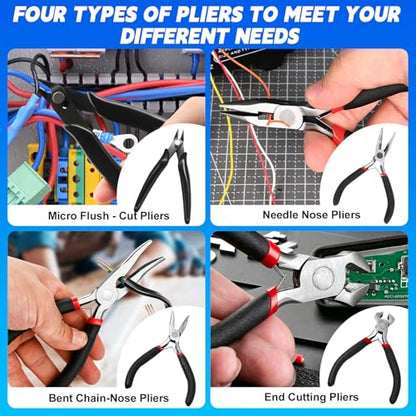 AOBOPLE 96 Pcs 3D Printer Tool Kit with Deburring Tool for FDM/SLA Printers - color: 96 Pcs