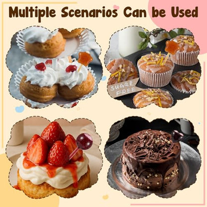 100 Pcs Disposable Cake Transfer Pipettes Plastic Cupcakes Pipettes 4ml