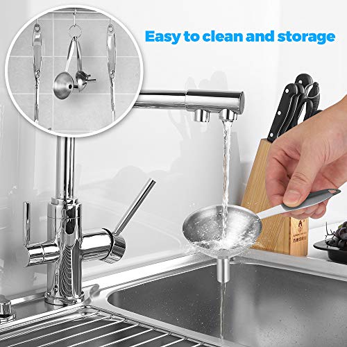 Small Funnels for Filling Bottles, 3 Pcs Stainless Steel Kitchen Funnel Set, Food Grade Mini Metal Funnel for Transferring Essential Oils, Liquid, Fluid, Dry Ingredients & Powder, Durable and Dishwash - size: 3 Pack (2.95" + 2.16" + 1.77")