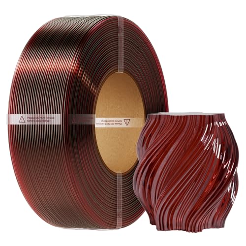 Creality PETG Filament Refill 1.75mm, 1kg, Transparent Wine Red - color: 1kg Transparent Wine Red