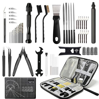 58Pcs 3D Printer Tools Kit with Storage Bag