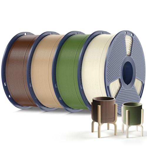 SUNLU PLA+ 2.0 Filament 1.75mm, 1KG Spool Bundle, 3D Printer Filament - color: Pla Bundle-1kgx4-2230179