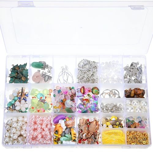 Sawysine 12 Pcs Plastic Organizer Box, 36 Grids Tackle Crafts Storage - size: 36 Grids
