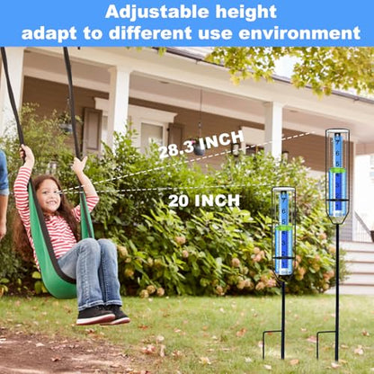 Rain Gauge Outdoor, Large Easy-Read Numbers with Floating Marker