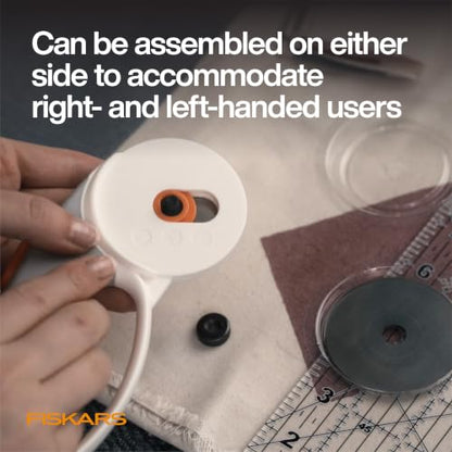 Fiskars 45mm Loop Rotary Cutter for Fabric, Arts, Crafts, Sewing - color: Standard