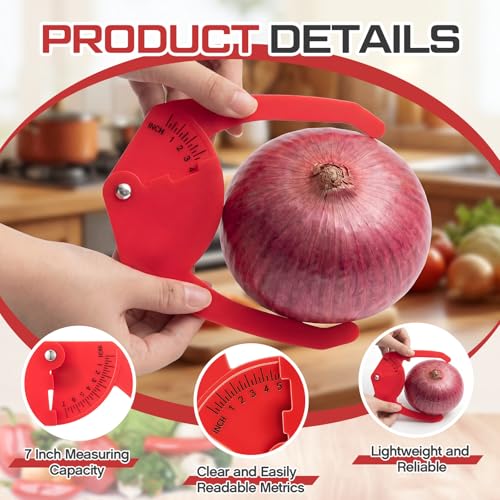 4 Pcs Plastic Pocket Caliper 7" Range Caliper Measure Tool, Red - color: Red