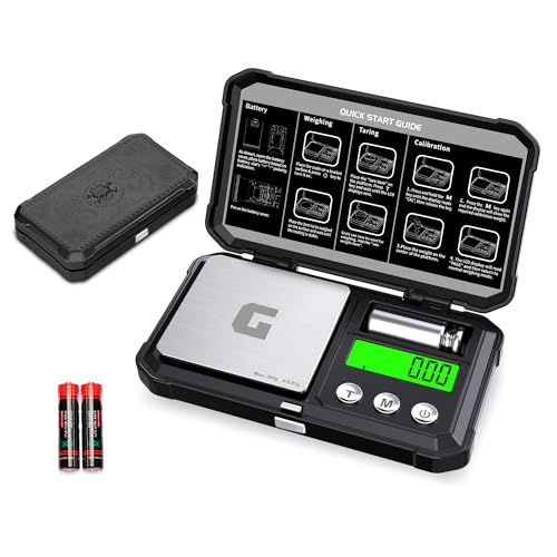 GRAM PRES Digital Pocket Gram Scale 300g x 0.01g Accuracy， Jewelry Scale
