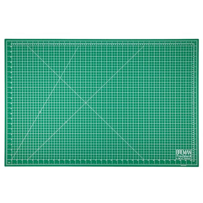 Breman Precision Large 24x36 Green Cutting Mat, Self Healing Cutting Board - color: Green/Black, size: 24x36
