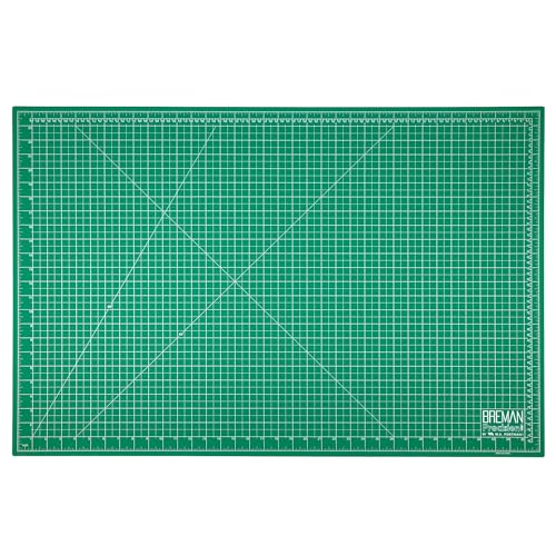 Breman Precision Large 24x36 Green Cutting Mat, Self Healing Cutting Board - color: Green/Black, size: 24x36