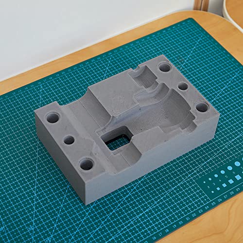 Polymaker PA6-GF Nylon Filament 1.75mm 0.5kg Grey Glass Fiber Nylon 3D Printing Filament - PolyMide PA6-GF Warp Free 3D Printer Filament - color: Grey Pa6-gf 0.5kg, size: NYLON