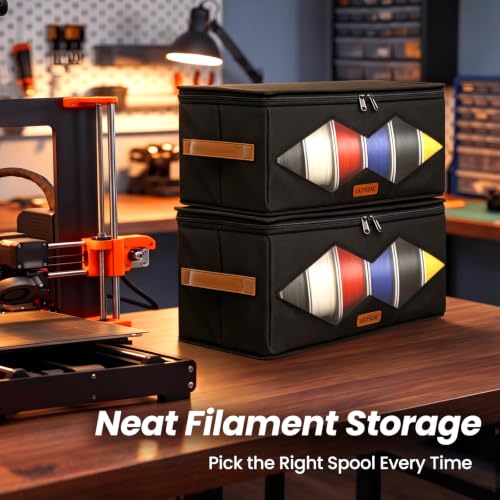 4 Pack Foldable 3D Printer Filament Storage Box