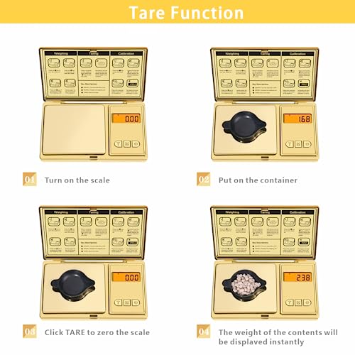 GRAM PRES Digital Pocket Scale 300g/0.01g Accuracy
