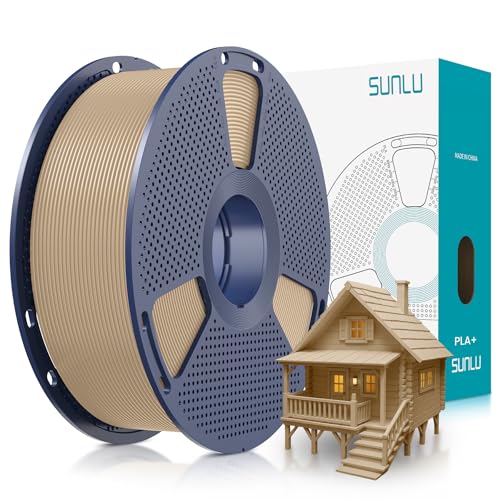 SUNLU PLA Plus Filament 1.75mm Oak 1KG - color: 1000g-pla Plus Wood Color, size: 1 kg