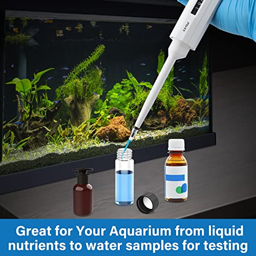 FOUR E'S SCIENTIFIC 0.5-10μL Pipette, Single-Channel Adjustable Pipettor - size: 02 (0.5-10ul)