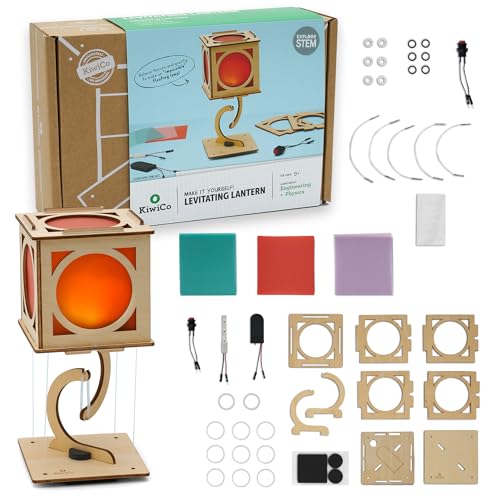 KiwiCo Levitating Lantern - STEM Physics Science Kit Gift for Kids Ages 9+
