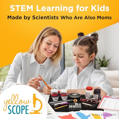 YELLOW SCOPE Paper Chromatopgraphy Science Kit for Kids, Toddler Activities, Preschool Learning Activities, STEM Kits for Girls and Boys, Educational & Fun for Ages 8 to 12 - style: Paper Chromatography Kit