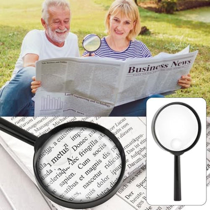 10X 30X Magnifier, Handheld Magnifying Glass for Reading