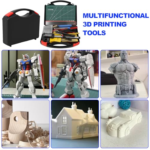 112 Pcs 3D Printer Tools Kit, 3D Printer Accessories for Cleaning,Finishing - color: 112PCS