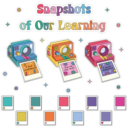 Happily Ever Elementary Retro Remix 83-piece Snapshots of Our Learning - color: Snapshots of Our Learning