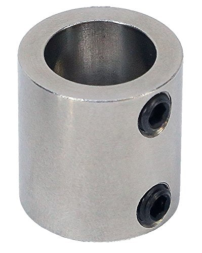 12mm to 4mm Stainless Steel Set Screw Shaft Coupler