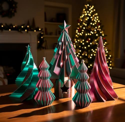 OVV3D PLA Filament 1.75mm Dual-Colors, Christmas Red Green Silk PLA Filament,3D Printer Filament Rainbow PLA Filament, 3D Printing Filament +/-0.02mm, 1kg/2.2lbs - color: Dual-color Christmas Red Green