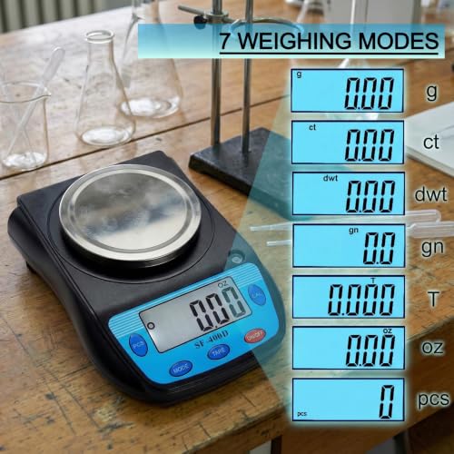 Digital Scale Mass Balance Lab Science 0.01g Accuracy Weighing Device