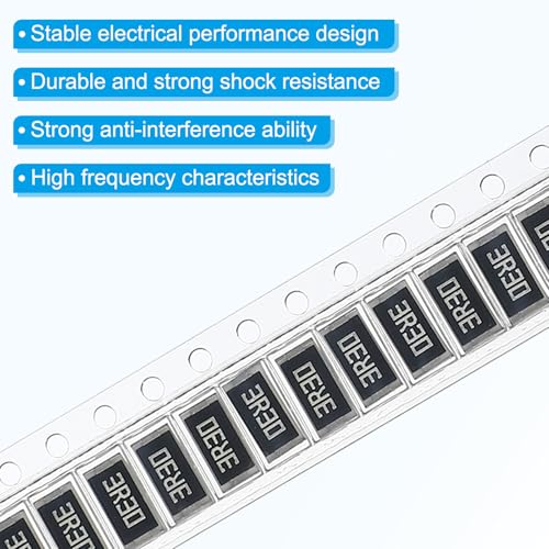 PATIKIL 2512 Surface Mount Device Chip Resistor Kit, 20Pcs 3.3 Ohm 1% Tolerance 1W DIY Resistor Ceramic Resistance Assortment Kits for Electronic Products - style: 3.3 Ohm