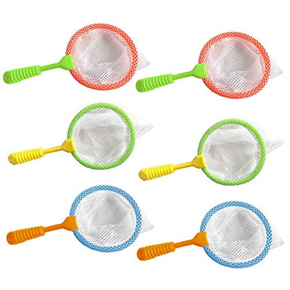 Shindel 6 PCS Bug Catcher for Kids, Small Insect Collecting Net, 4 Inch