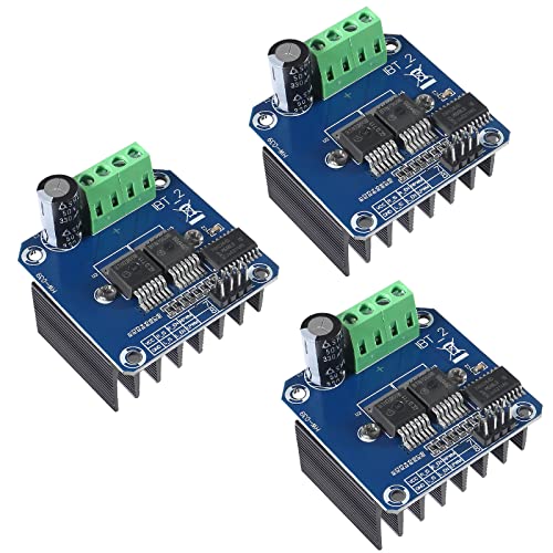 Alinan 3pcs BTS7960 43A High Power Motor Driver Module/Smart Car Driver Module Current Limit