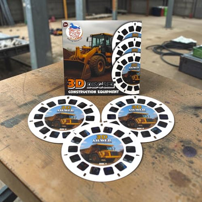 WARM FUZZY Viewfinder Reels Construction Vehicles | 3 Reels - color: Construction Vehicles