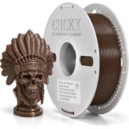 PCTG Filament Brown for 3D Printing Better Than PETG Filament 1KG - color: Brown