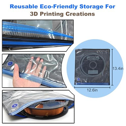 30pcs 3D Printer Filament Storage Bags Kit (12.6 * 13.4in)