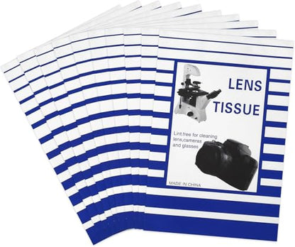 500 Pcs Lens Paper Microscope Lens Tissue Cleaner