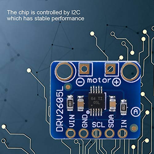 Haptic Motor Controller Haptic Motor Driver Module with IN General Pin DRV2605L Module Control Haptic Motors I2C Clock Pin