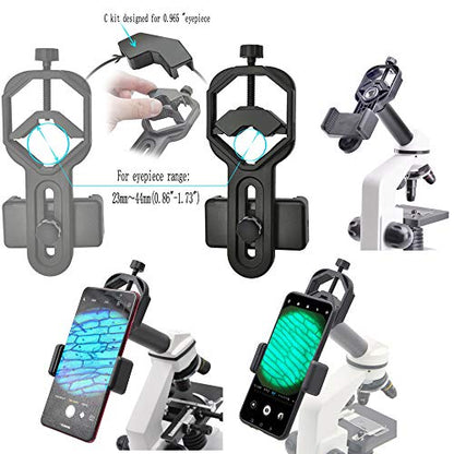 Universal Smartphone Telescope Adapter for Scope & Microscope