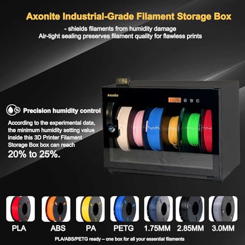 Printer Filament Storage Box, 20-25% RH Airtight Storage