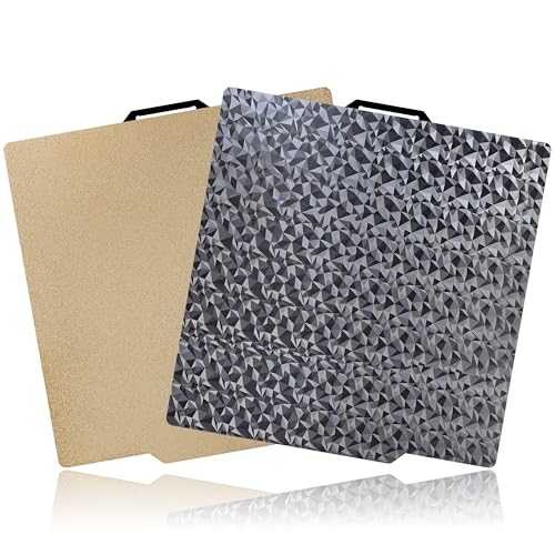Tinytrees Build Plate for Bambu Lab P1S P2S A1 X1C X1 X1E P1P: Smooth PEI H1H Carbon PET PEO PEY Sheet Bed Plate P1S Build Plate for 3D Printing Hobbyist, 257 X 257mm - style: Smooth PEO+Textured PEI