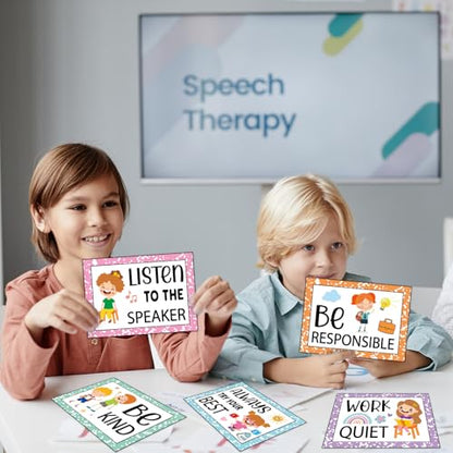 JarThenaAMCS Classroom Rules Posters Back to School Bulletin Board Decor