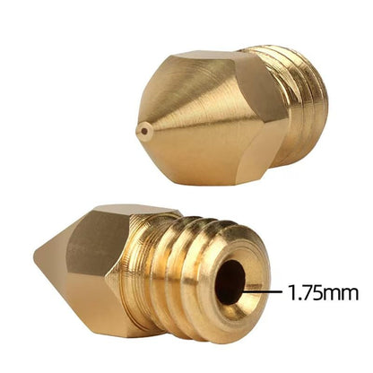 20PCS 3D Printer Brass Nozzles MK8 0.4MM, High Temperature Resistant, Compatible for Creality Ender/CR Series, Anycubic Kobra Series, - size: 20MK8