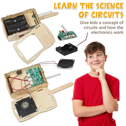 Stem Projects Walkie Talkies Toys for Boys Age 8-12 12-14 Science Kit