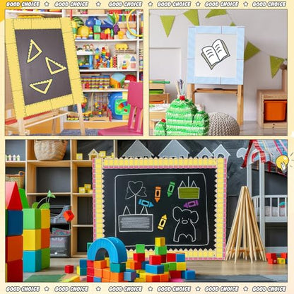 Containlol 118ft Bulletin Board Border Classroom Border, Apple Style - style: Apple Style