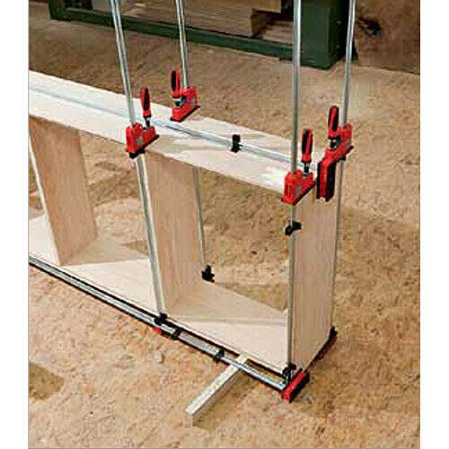BESSEY KRE3598, 98 In., Parallel Clamp, K Body REVO Series - 1700 lbs Nominal Clamping Force , Spreader, and Woodworking Accessories - Clamps and Tools for Woodworking, Cabinetry, Case Work - size: Parallel 98 in.