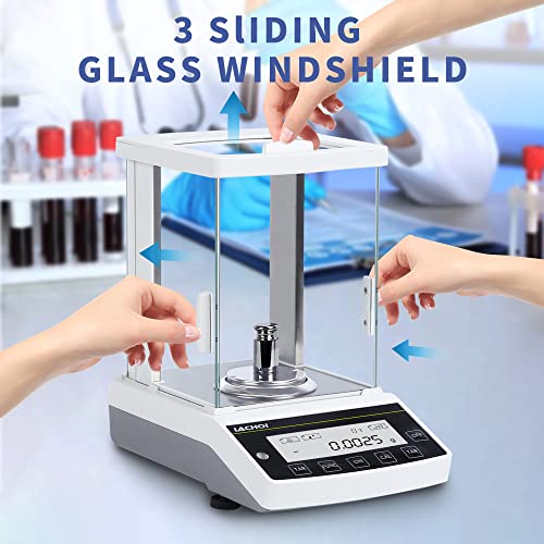 Analytical Balance 0.0001g 120g Precision Lab Scale 0.1mg Accuracy - size: 0.0001g*120g