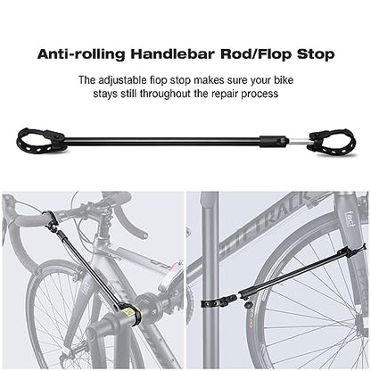 CXWXC Bike Repair Stand - Bike Stand For Maintenance Workstand - color: B: Black Red