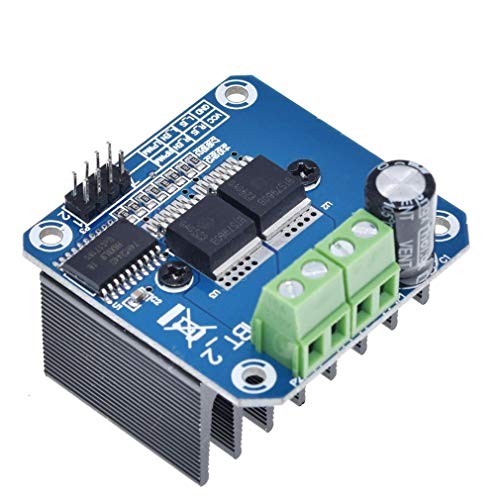 HiLetgo BTS7960 43A High Power Motor Driver Module/Smart Car Driver Module for Arduino Current Limit (Pack of 2) - size: Small (Pack of 2)