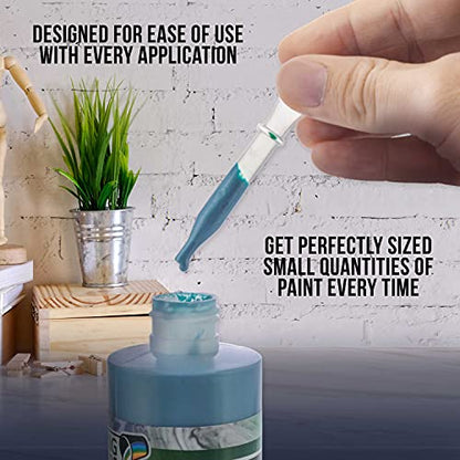 Master Airbrush 100 Pipette Eyedroppers for Liquid Transfer, Airbrush Paint