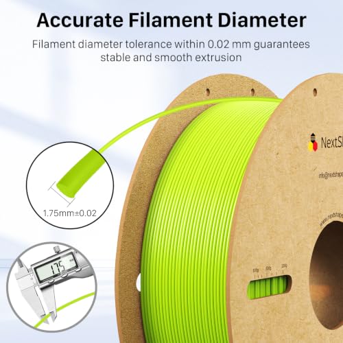 NextShapes PETG 3D Printer Filament 1.75mm,1KG Cardboard Spool - color: Deep Blue