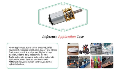CHANCS N20 Small DC Motor 6V 18RPM Shaft Length 10mm Geared Motor with Metal Gearbox Motor for DIY RC Toys - size: 18RPM, style: 1PC