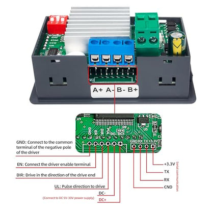XUNKUANE SMC02 Stepper Motor Driver Controller for NEMA 17 23 - style: SMC02