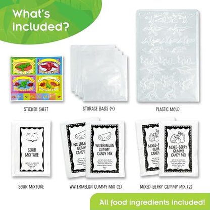 Tasty Labs: Dinosaur Gummy Candy Lab | Experiment Set